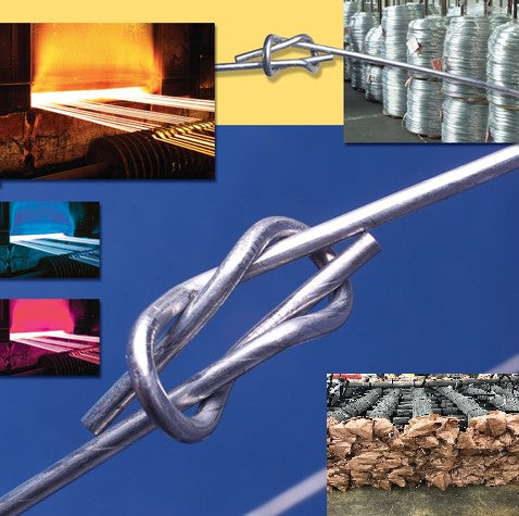 10 Gauge Bright Double Loop Bale Ties - BalerWire.com