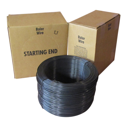 11 Gauge Auto Tie Black Annealed Box Wire - BalerWire.com