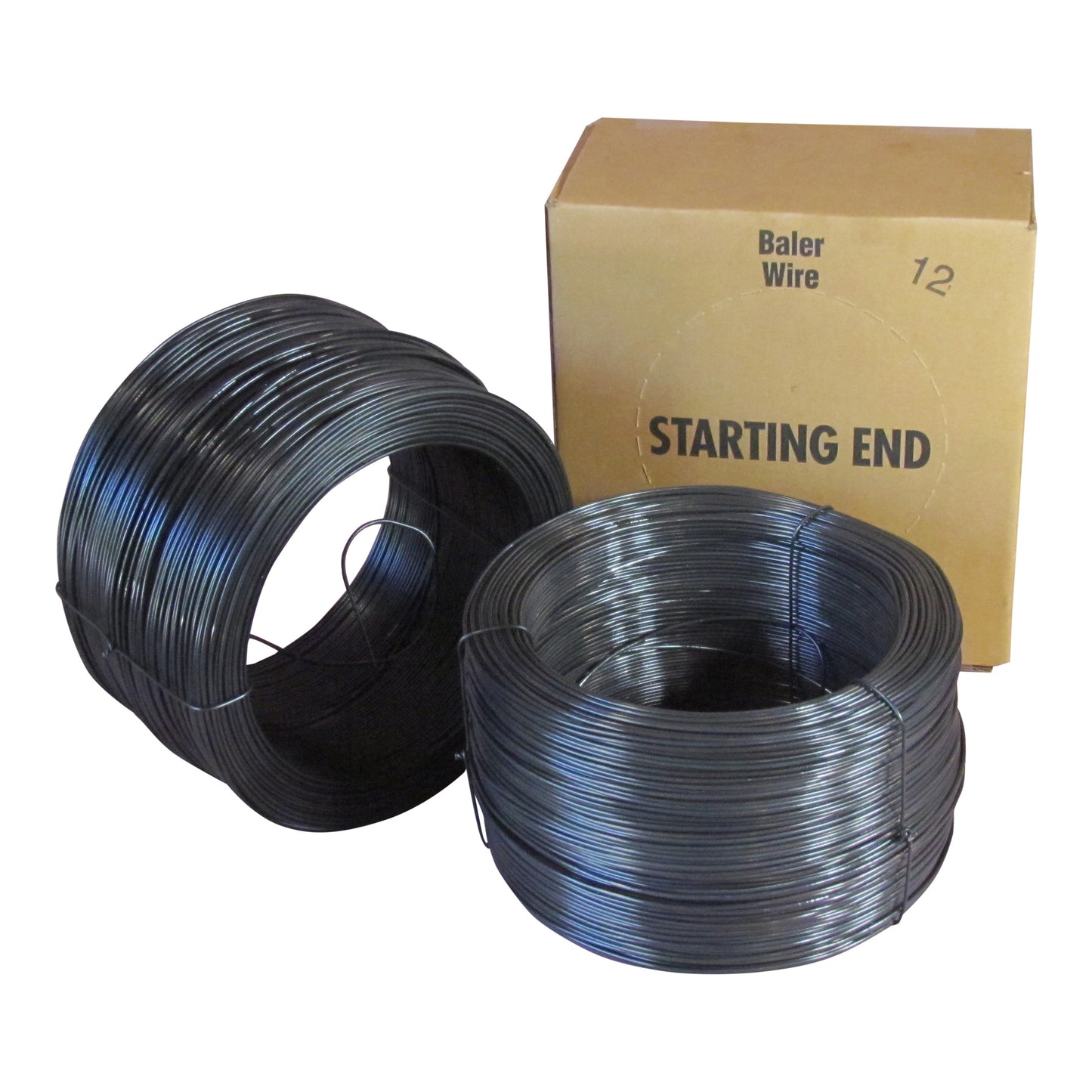 12 Gauge Auto Tie Black Annealed Box Wire - BalerWire.com