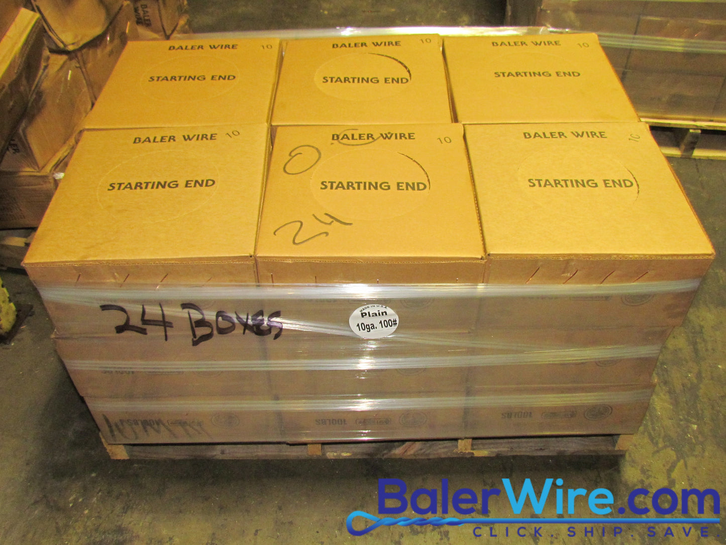 10 Gauge Auto Tie Black Annealed Box Wire - BalerWire.com