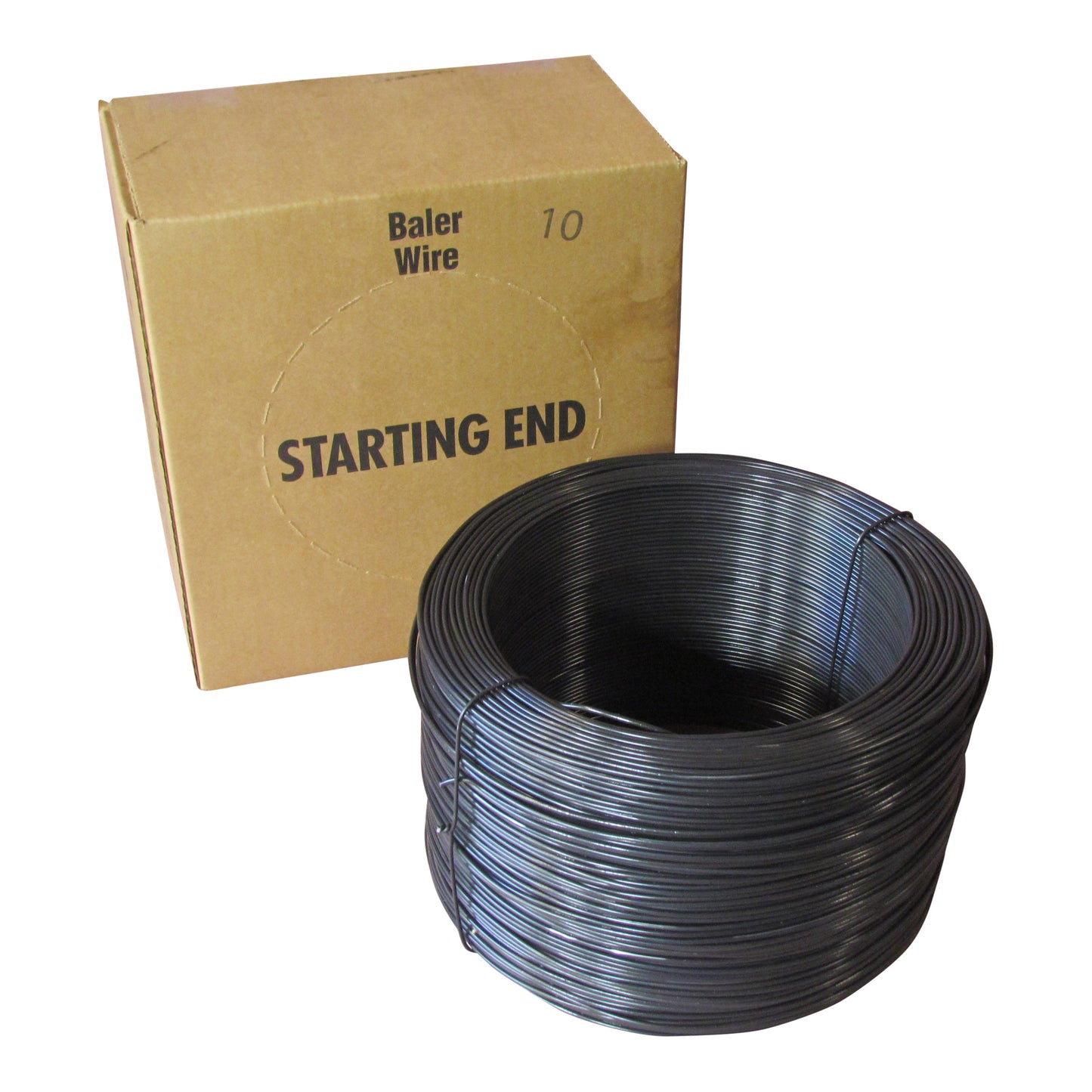 10 Gauge Auto Tie Black Annealed Box Wire - BalerWire.com