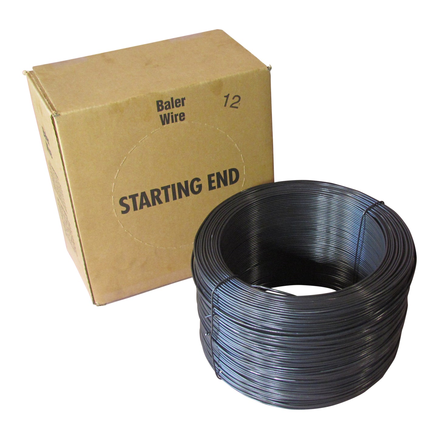 12 Gauge Auto Tie Black Annealed Box Wire - BalerWire.com