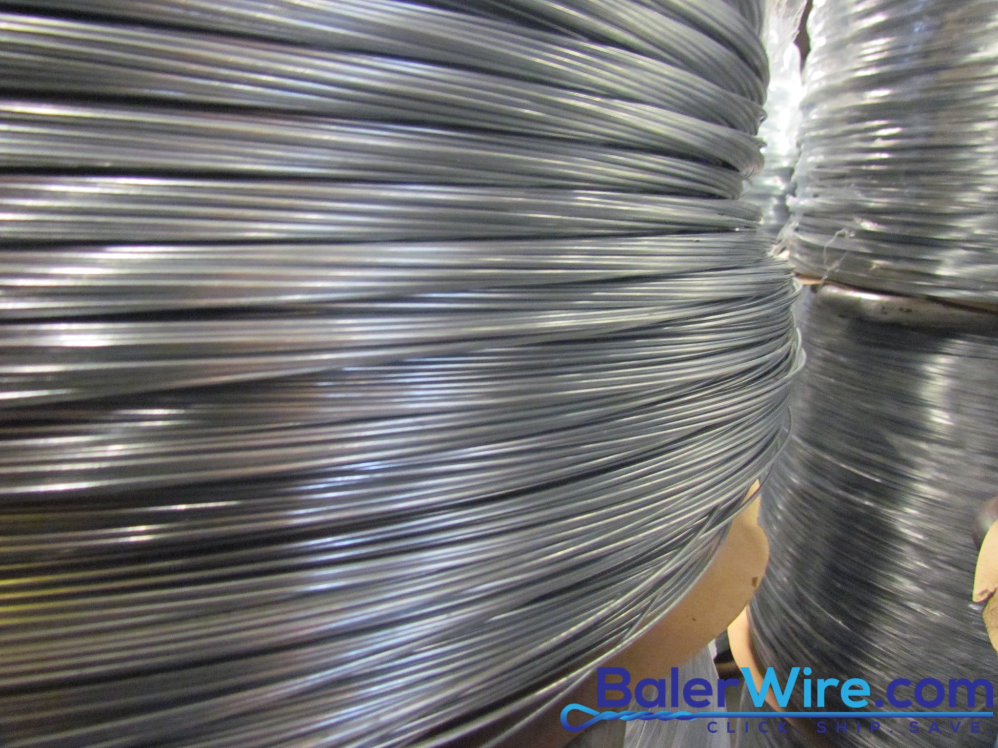 12 Gauge Auto Tie High Tensile Galvanized Stem Wire - BalerWire.com